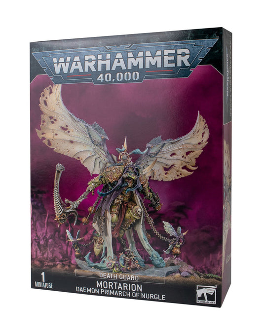 Warhammer 40k: Death Guard Mortarion Daemon Primarch of Nurgle