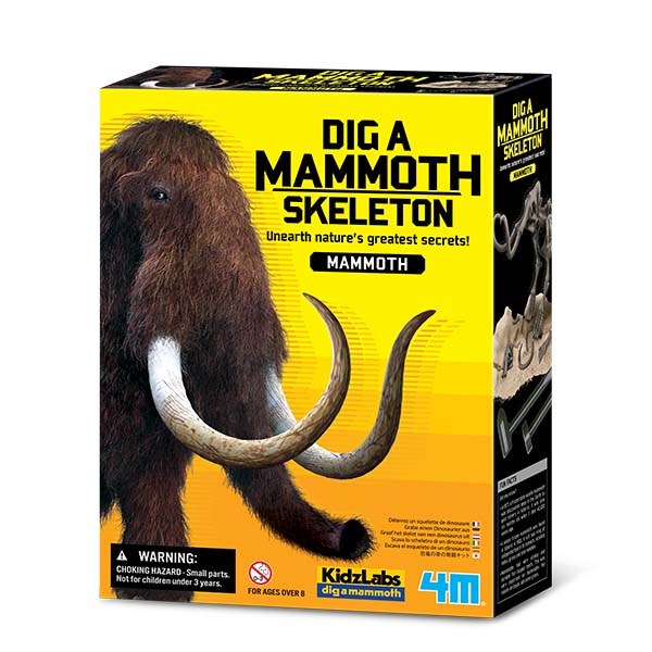 4M: Dig A Dinosaur Skeleton Mammoth