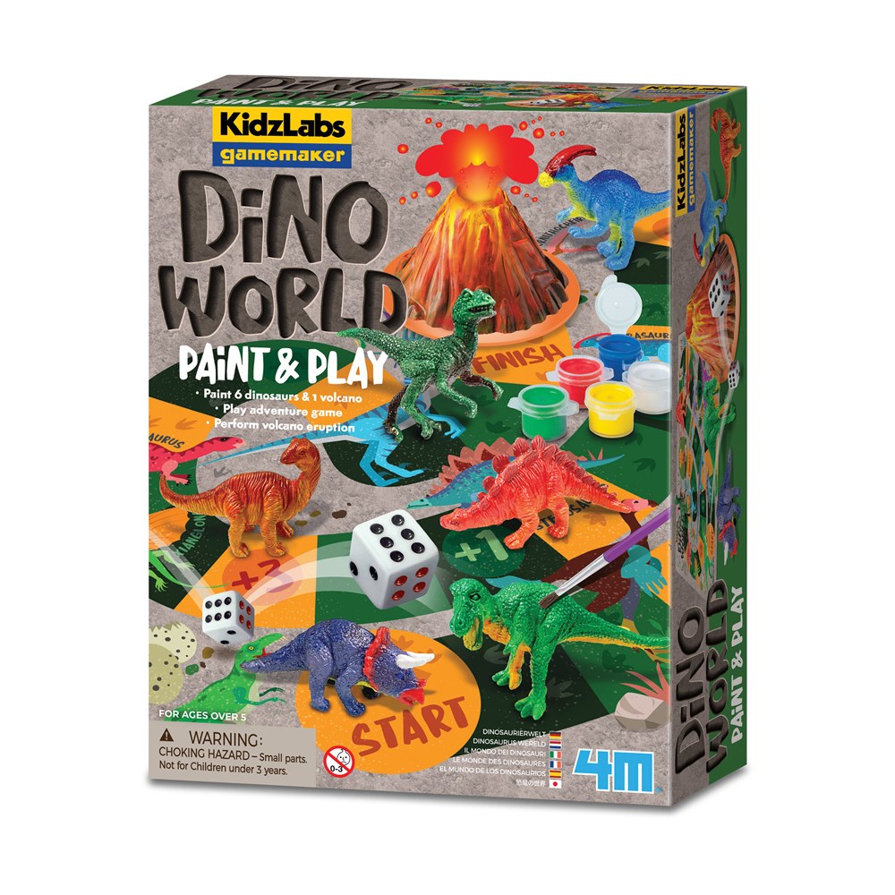 4M: Gamemaker Dino World Paint & Play