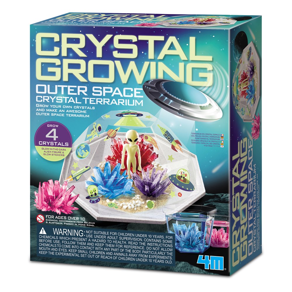 4M: Crystal Growing Outer Space Crystal Terrarium