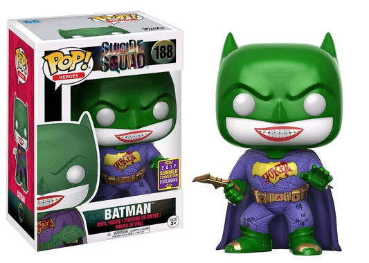 Funko POP! Vinyl: DC Suicide Squad Batman (Joker) 2017 SDCC #188
