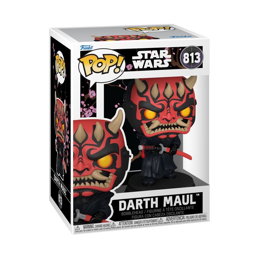 Funko POP! Vinyl: Star Wars Samurai Darth Maul #813