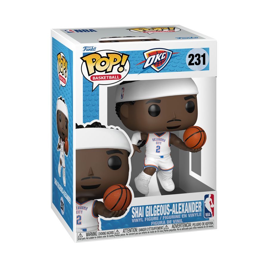 Funko POP! Vinyl: NBA Thunder Shai Gilgeous-Alexander #231