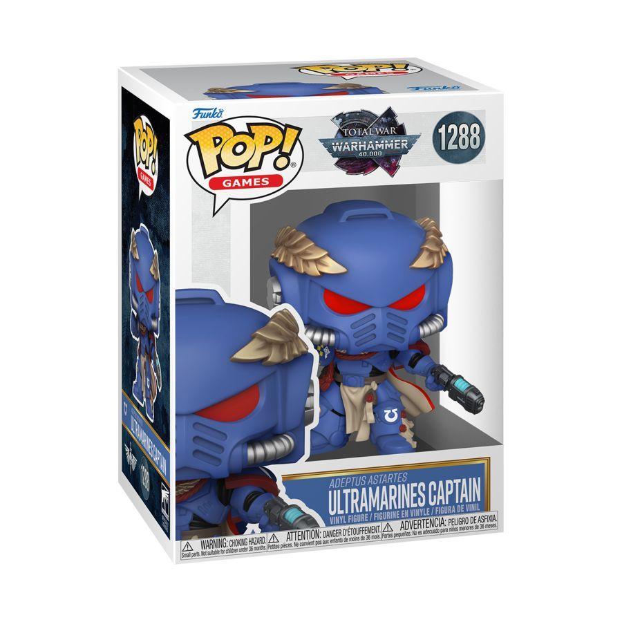 Funko POP! Vinyl: Total War Warhammer 40k Ultramarines Captain #1288