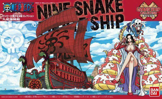Bandai: One Piece Grand Ship Collection Nine Snake Pirate Ship