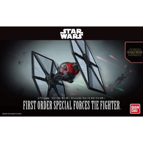 Bandai: Star Wars 1/72 First Order Special Forces Tie Fighter