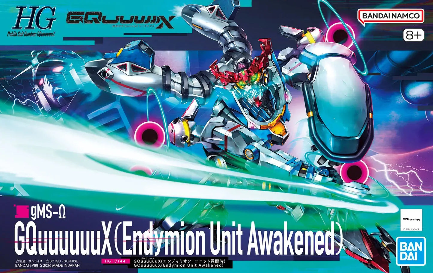 Bandai: HG 1/144 GQuuuuuuX (Endymion Unit Awakened)