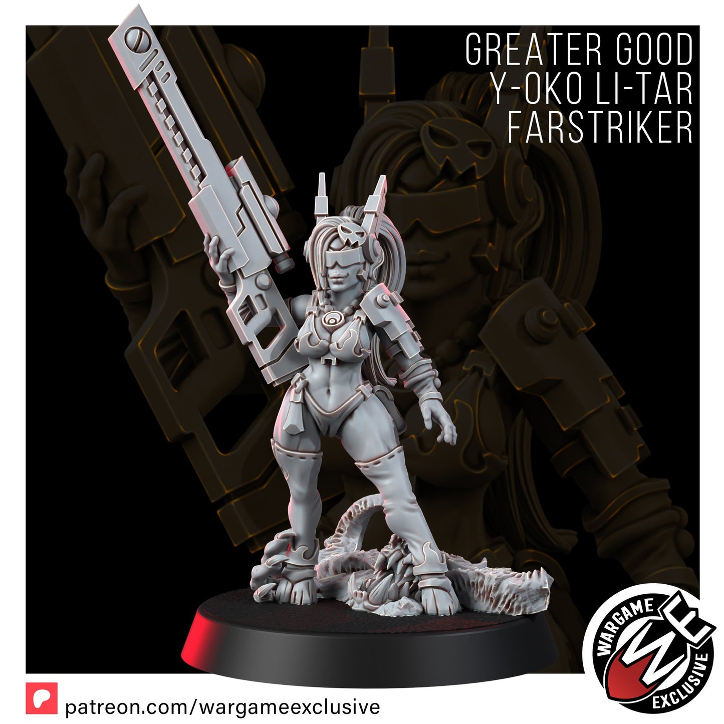 Wargame Exclusive: Greater Good Farstriker Y-oko Li-Tar