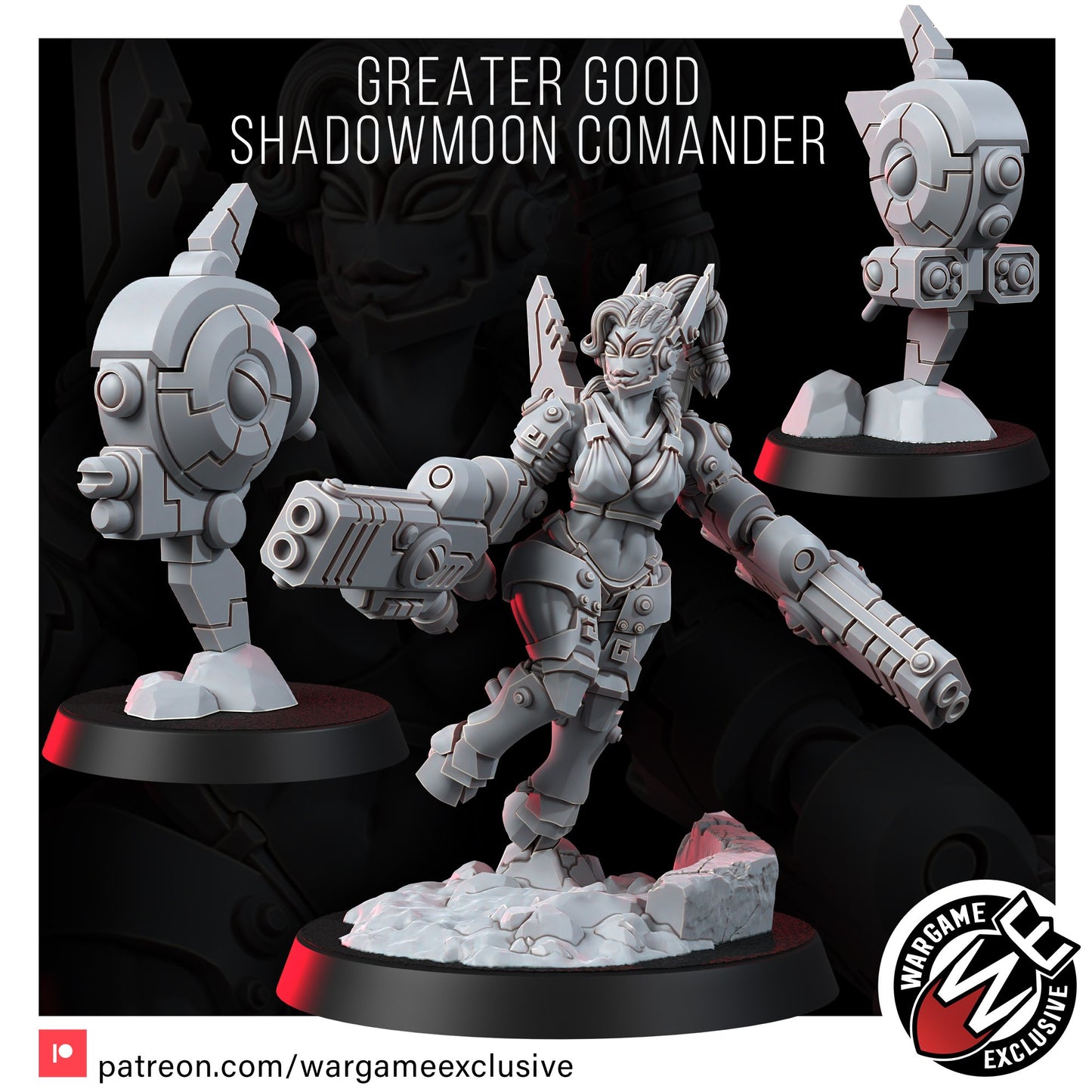 Wargame Exclusive: Greater Good Shadowmoon Commander