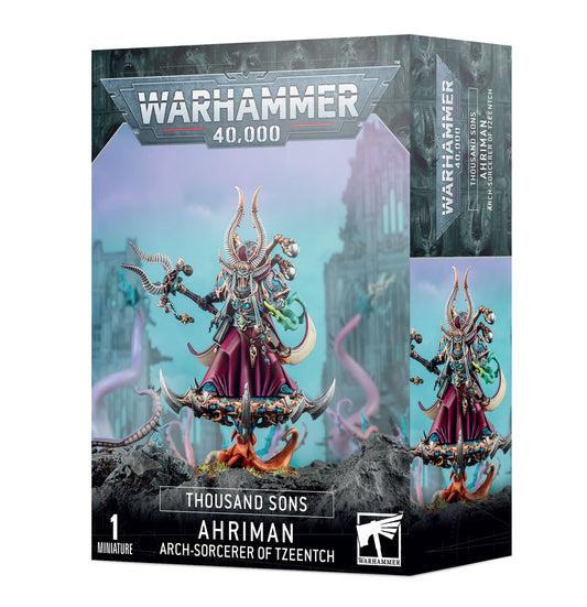 Warhammer 40k: Thousand Sons Ahriman Arch-Sorcerer of Tzeentch