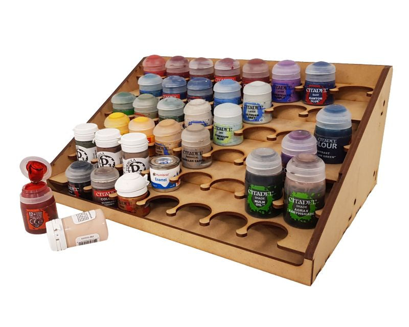 Miniature Scenery: Hobby Paint Rack 32mm