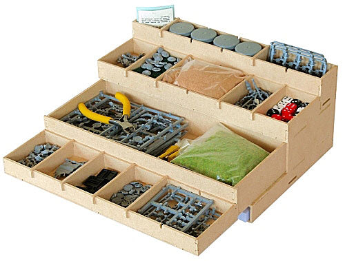 Miniature Scenery: Hobby Parts Rack