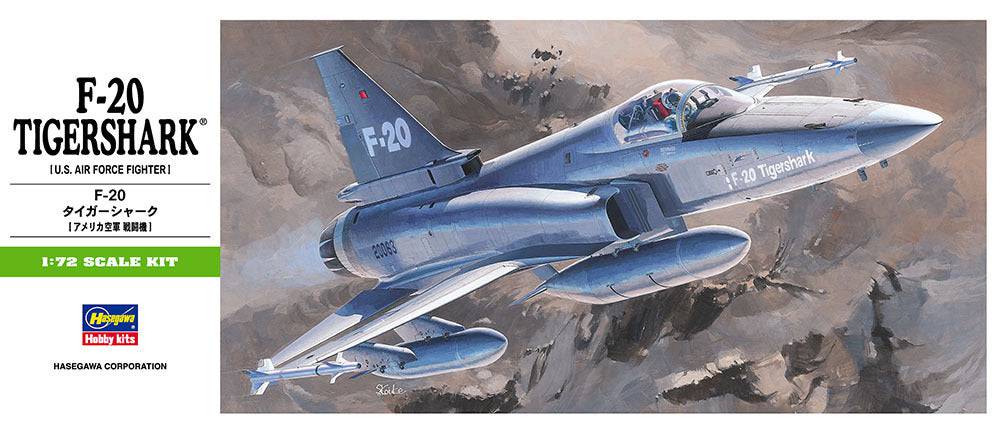 Hasegawa: 1/72 F-20 Tigershark 00233