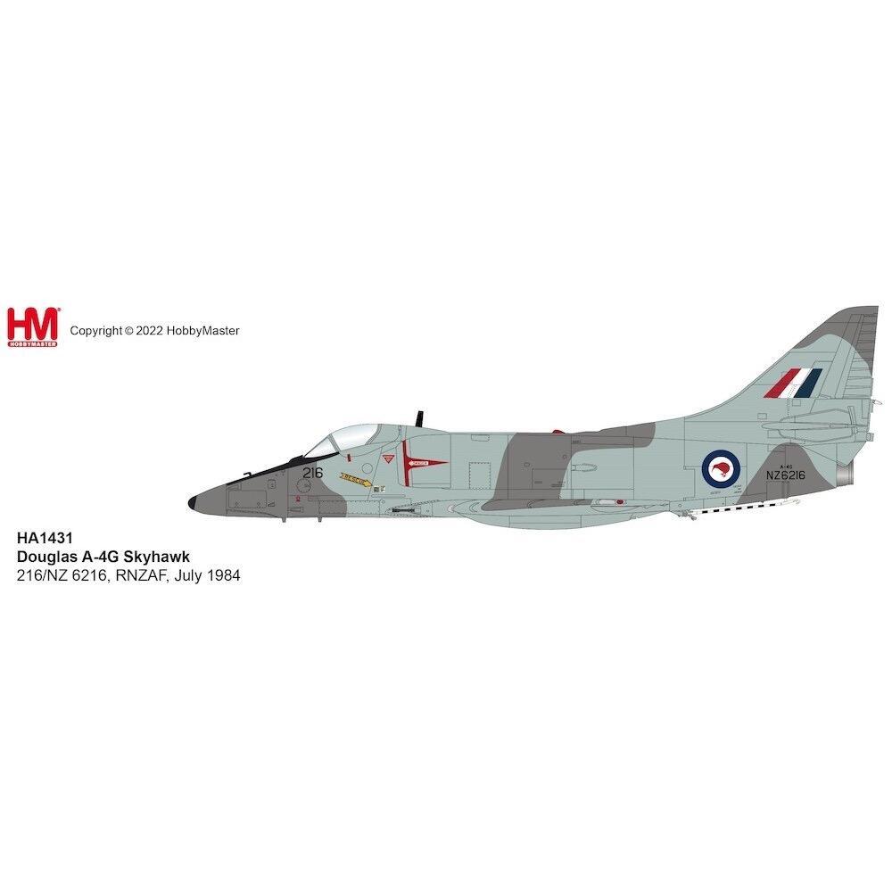 Hobby Master: 1/72 Douglas A4G Skyhawk 216/NZ 6216 RNZAF July 1984