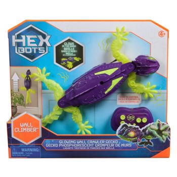 Hex Bots: Glowing Wall Crawler Gecko