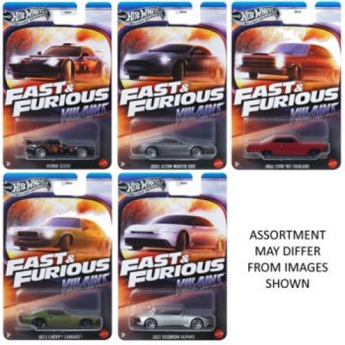 Hot Wheels: 1/64 Fast & Furious (Assorted - One Randomly Selected)