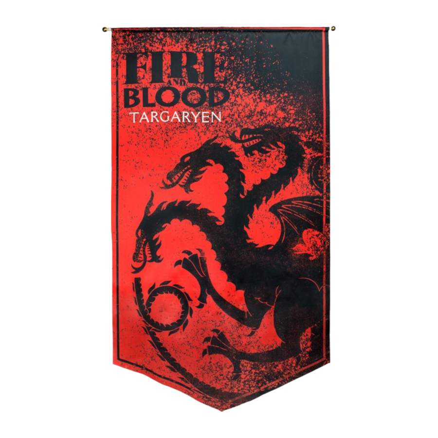 Satin Wall Banner: Game of Thrones Targaryan