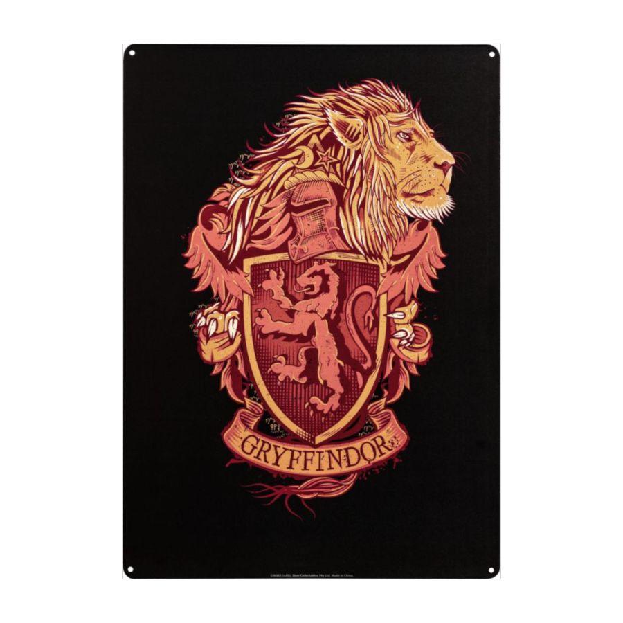 Tin Sign: Harry Potter Gryffindor A3