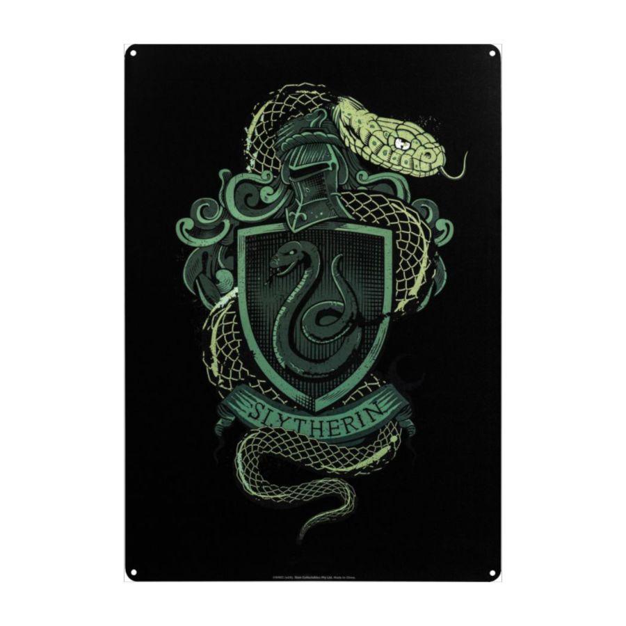 Tin Sign: Harry Potter Slytherin A3