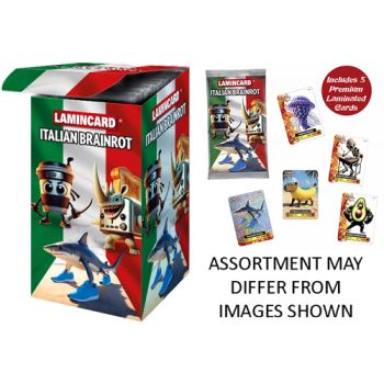 Lamincard: Italian Brainrot Collectible Cards (One Packet)