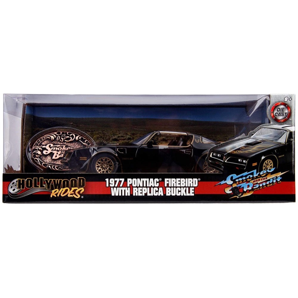 Jada: 1/24 Smokey and the Bandit 1977 Pontiac Firebird with Replica Buckle