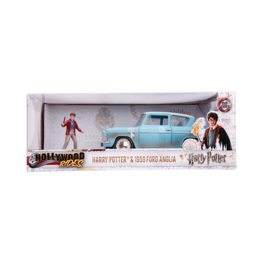 Jada: 1/24 Harry Potter 1959 Ford Anglia with Harry Potter