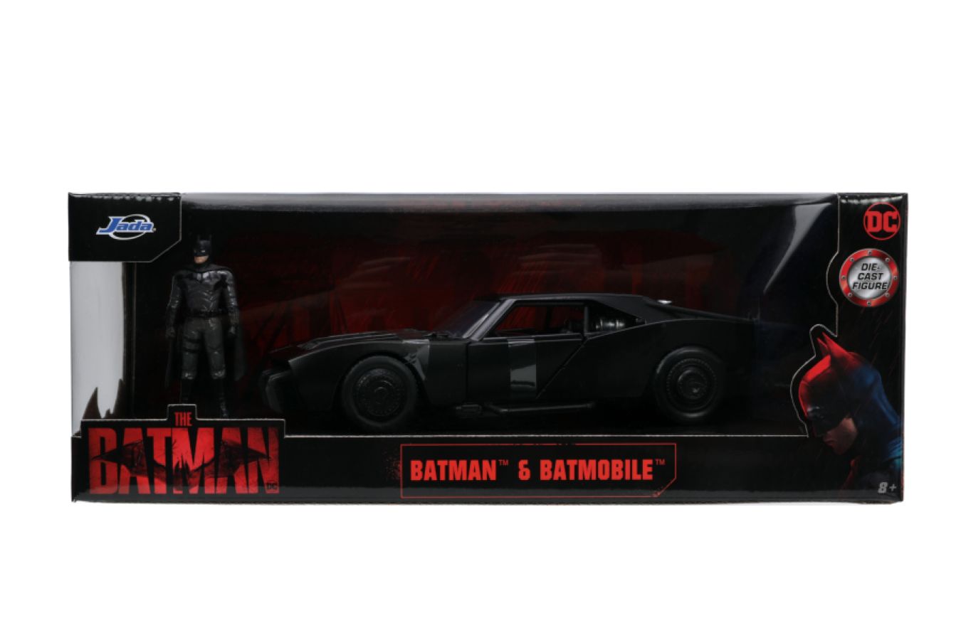 Jada: 1/24 The Batman Batmobile with Batman
