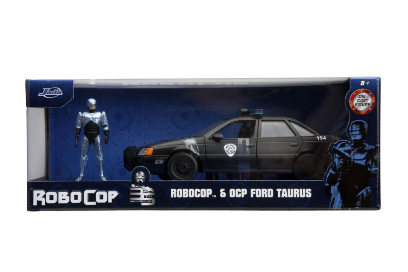 Jada: 1/24 Robocop 1986 Ford Taurus with Robocop