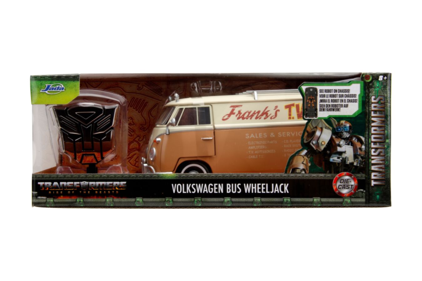 Jada: 1/24 Transformers Wheeljack Volkswagen Bus
