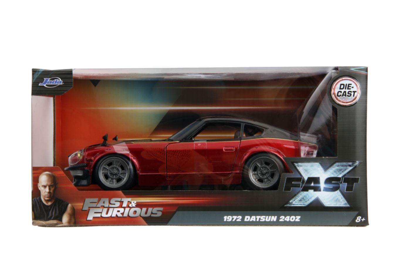 Jada: 1/24 Fast & Furious 1972 Datsun 240Z