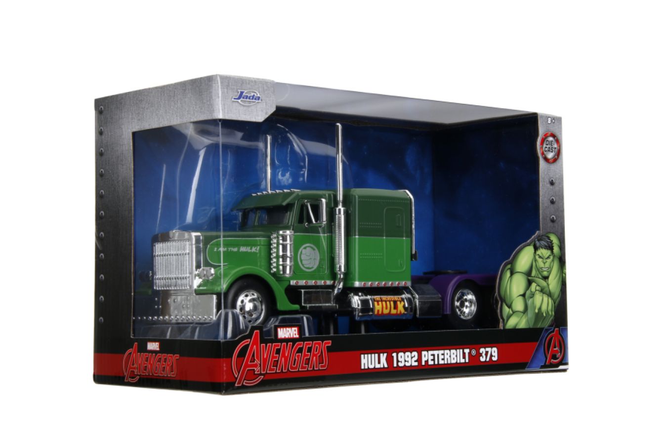 Jada: 1/24 Marvel Hulk 1992 Peterbilt 379