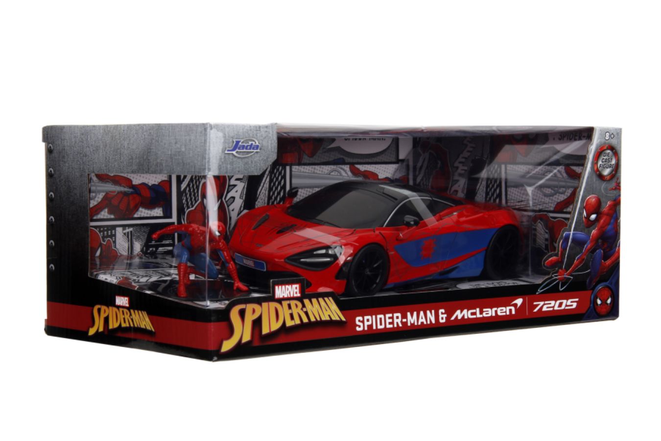 Jada: 1/24 Marvel McLaren 720S with Spider-Man