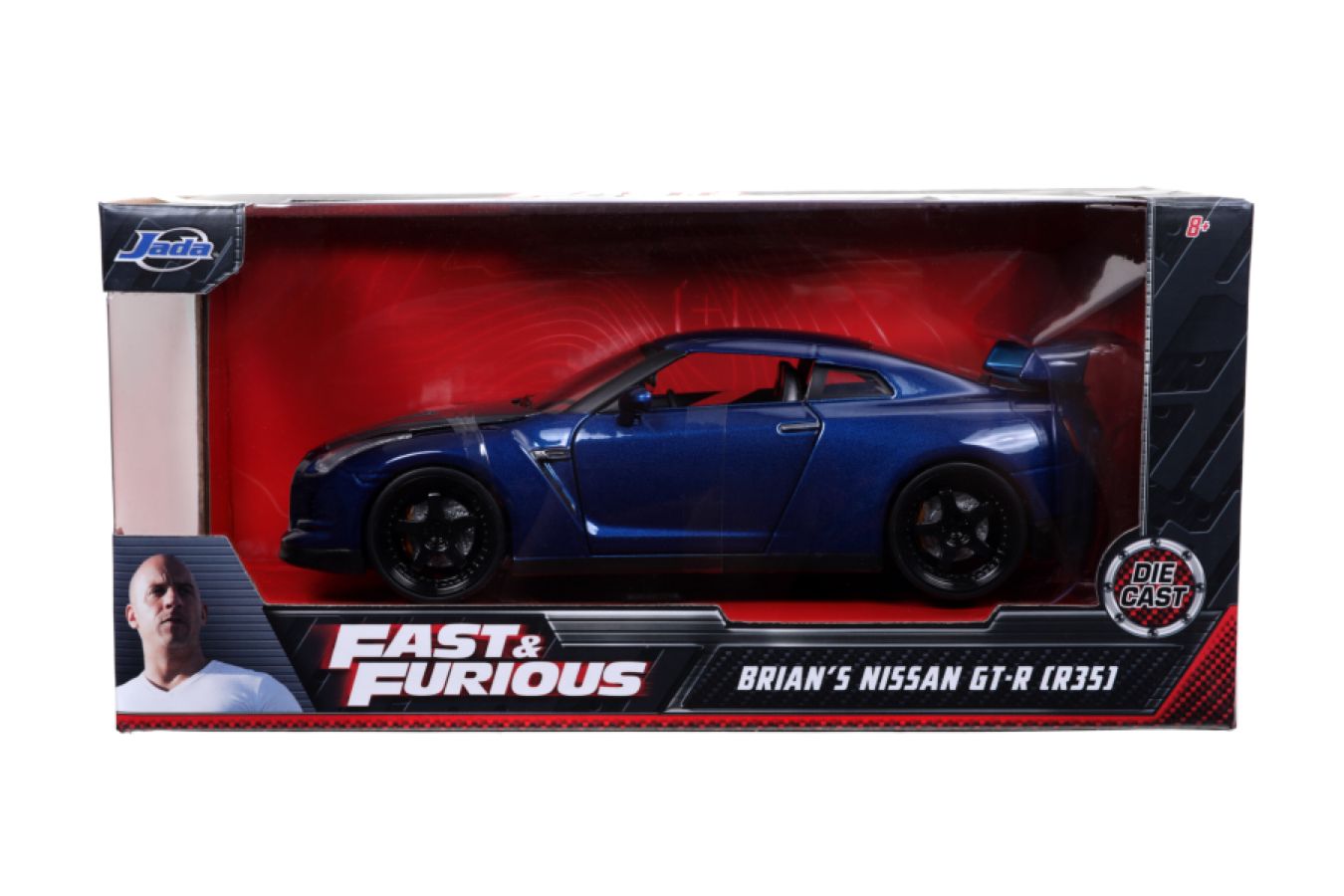 Jada: 1/24 Fast & Furious Brian's Nissan GT-R R35