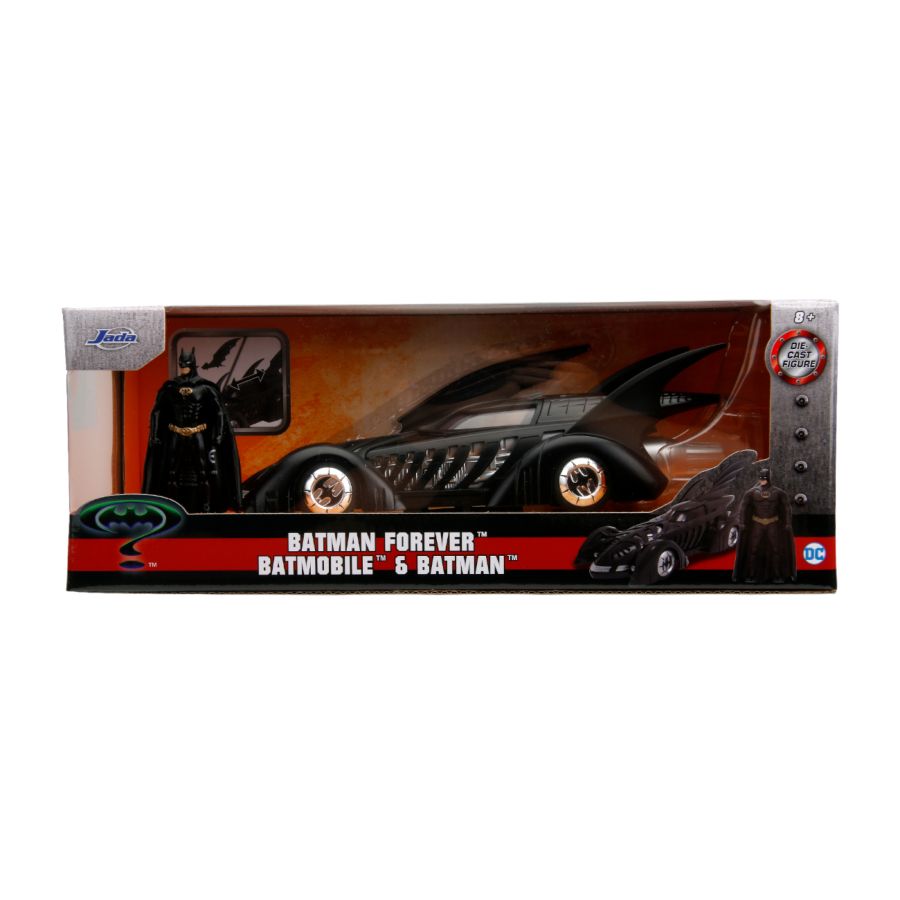Jada: 1/24 Batman Forever Batmobile with Batman