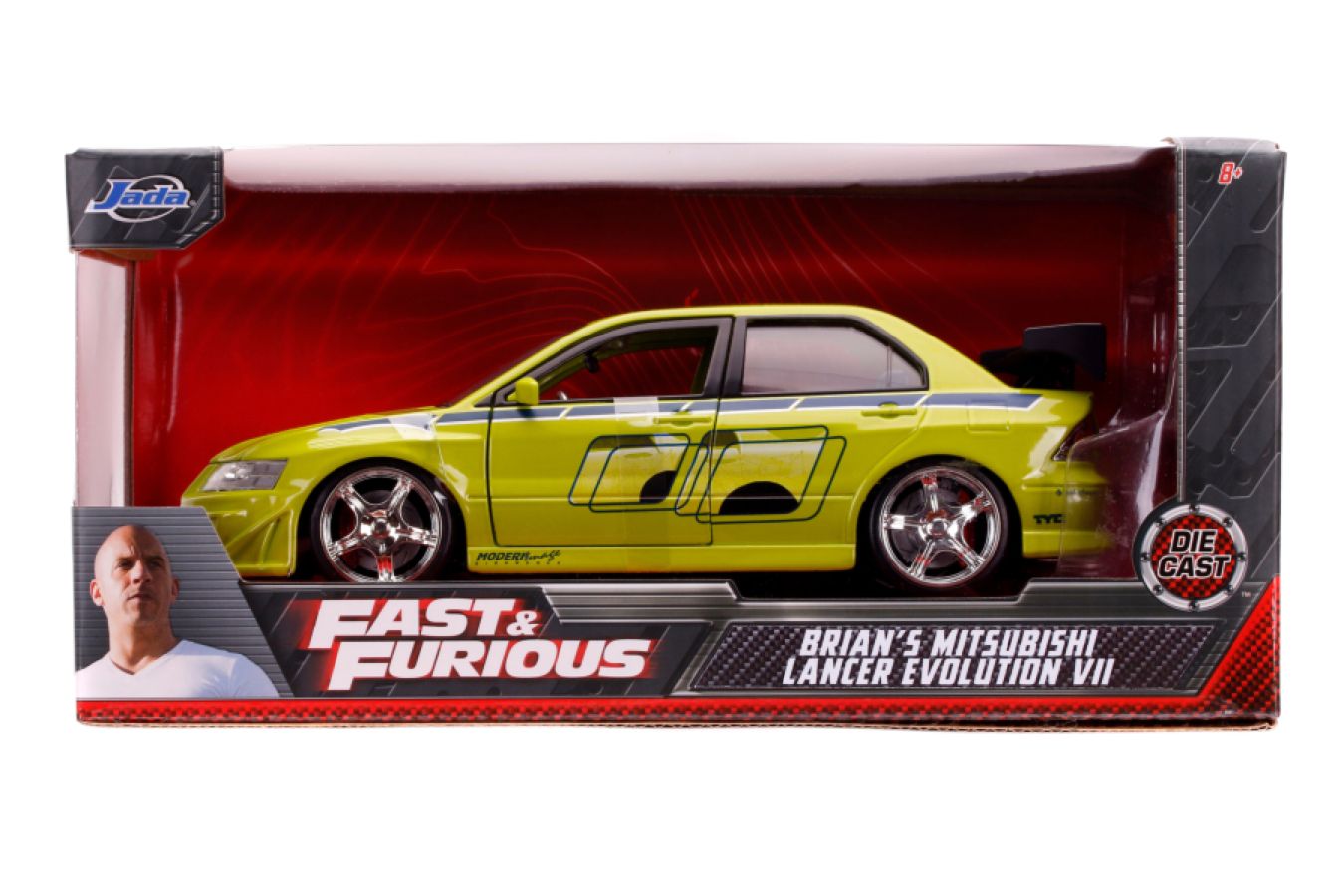 Jada: 1/24 Fast & Furious Brian's Mitsubishi Lancer Evolution VII