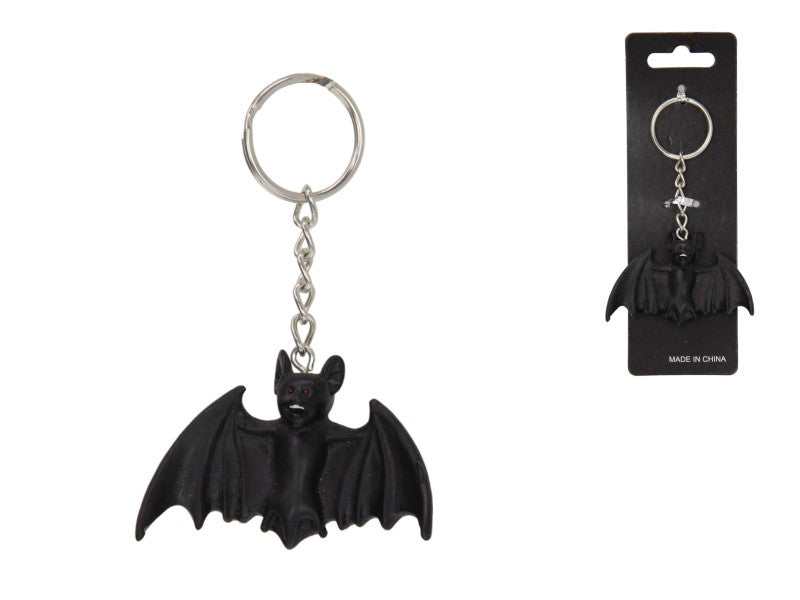 Black Bat Keyring