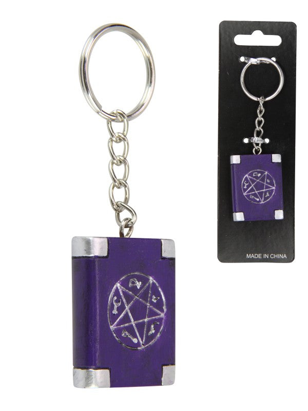 Spell Book Keyring (Assorted - One Randomly Selected)