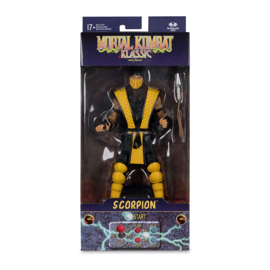 McFarlane Toys: Mortal Kombat Scorpion 7" Figure