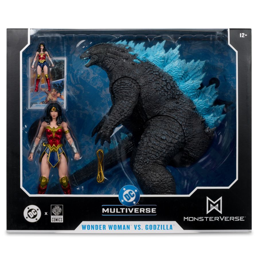 McFarlane Toys: DC Comics Wonder Woman Vs Godzilla Figure 2-Pack