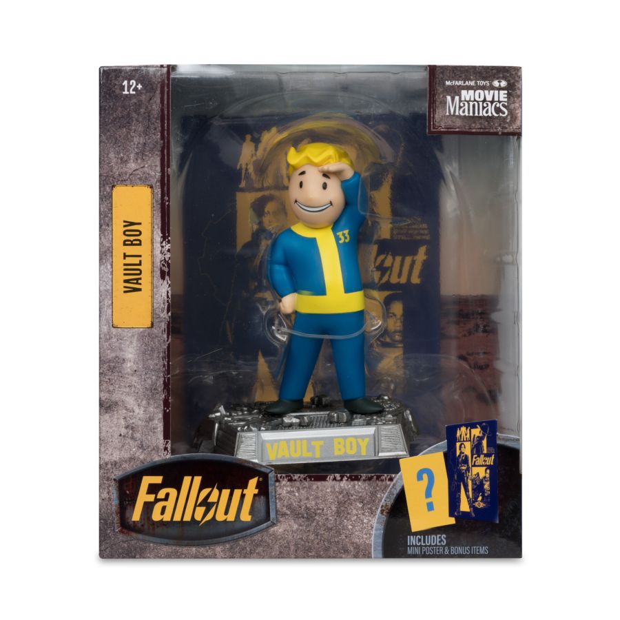 McFarlane Toys: Fallout Vault Boy V3 6" Posed Figure