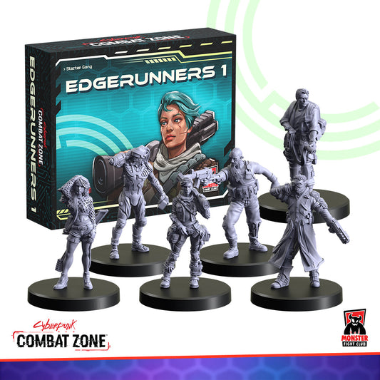 Cyberpunk RED: Combat Zone Starter Gang Edgerunners 1