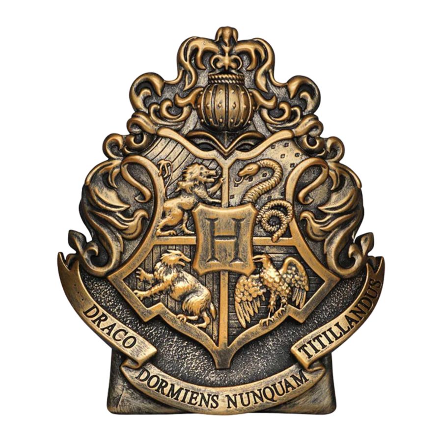 Monogram: Figural PVC Money Bank Harry Potter Hogwarts Crest
