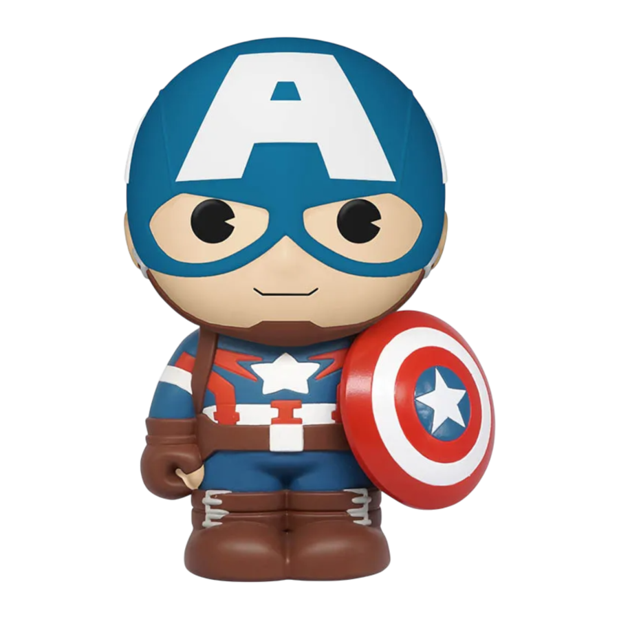 Monogram: Figural PVC Money Bank Captain America