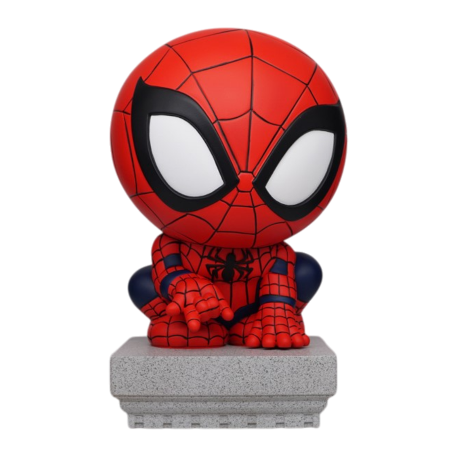 Monogram: Figural PVC Money Bank Spider-Man Crouching