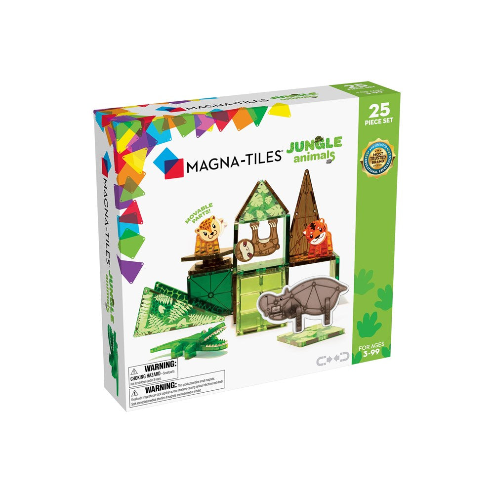 Magna-Tiles: Jungle Animals 25pc Set