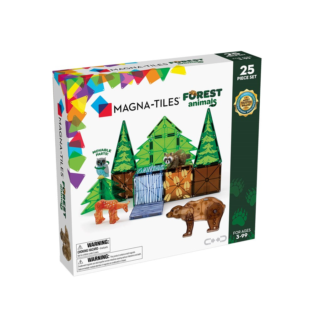 Magna-Tiles: Forest Animals 25pc Set