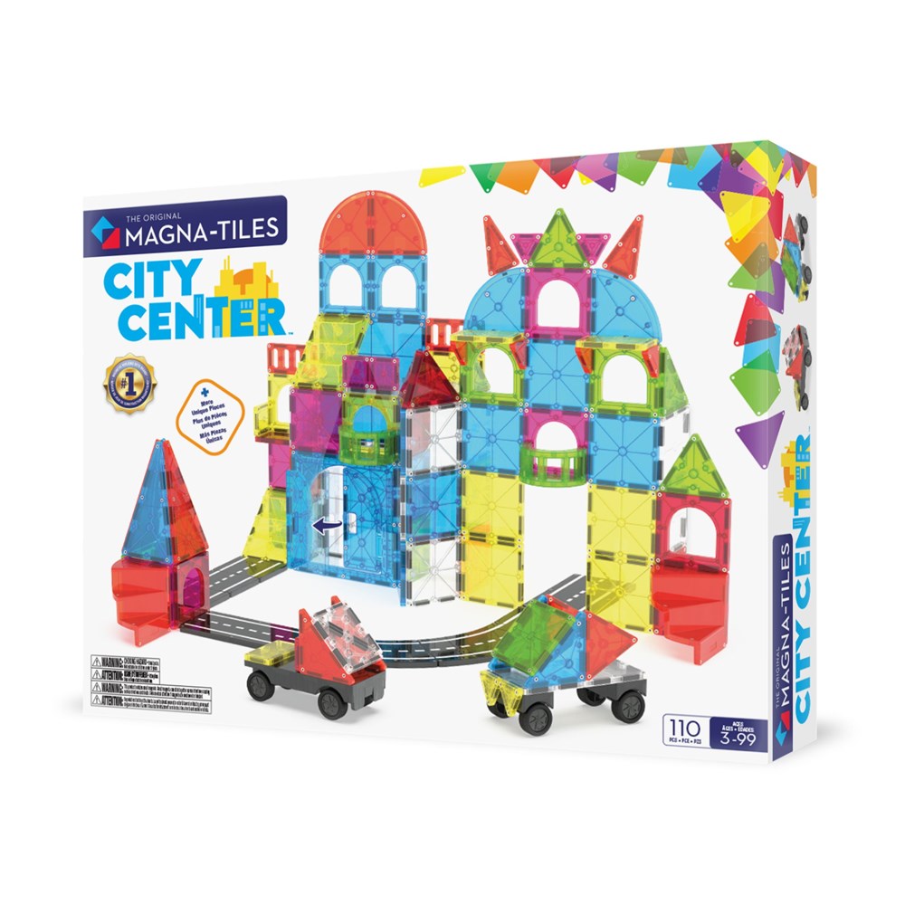 Magna-Tiles: City Centre 110pc Set