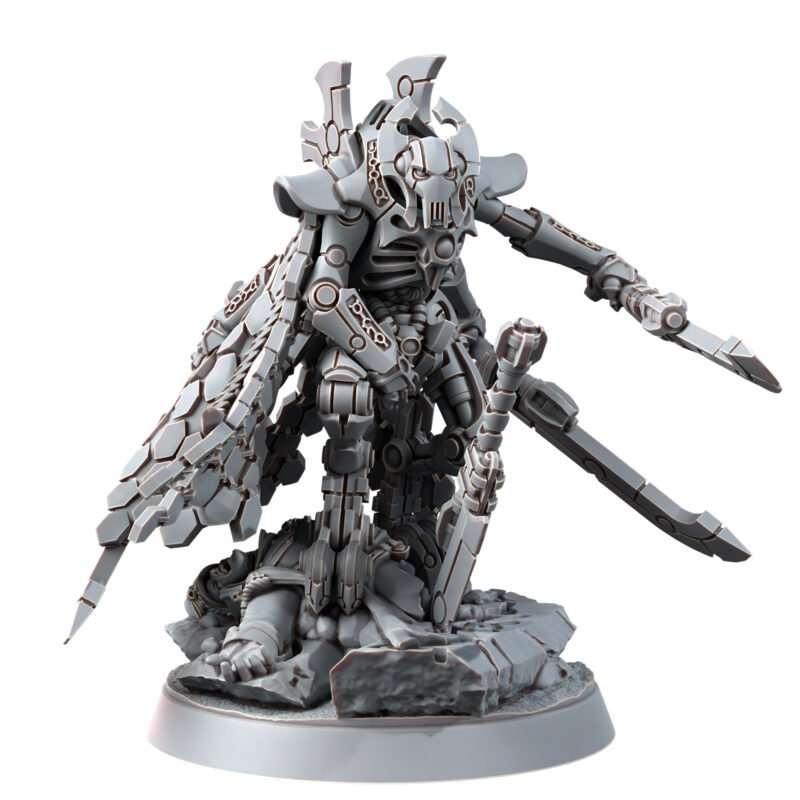 Wargame Exclusive: Necrocyborg General Grivus