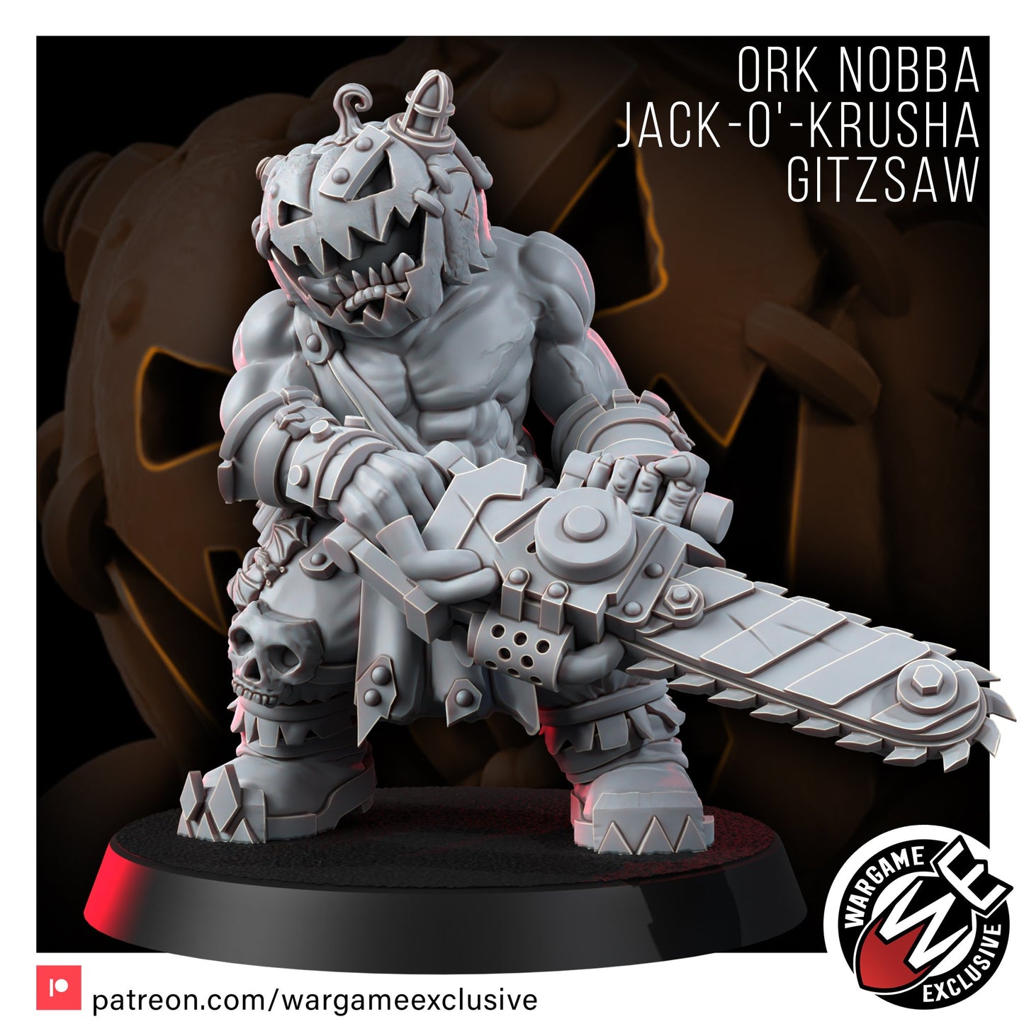 Wargame Exclusive: Ork Nobba Jack-O-Krusha Gitzsaw