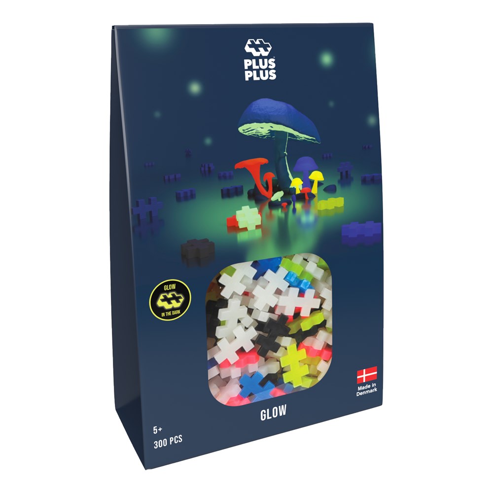 Plus-Plus: Glow Mix 300pc